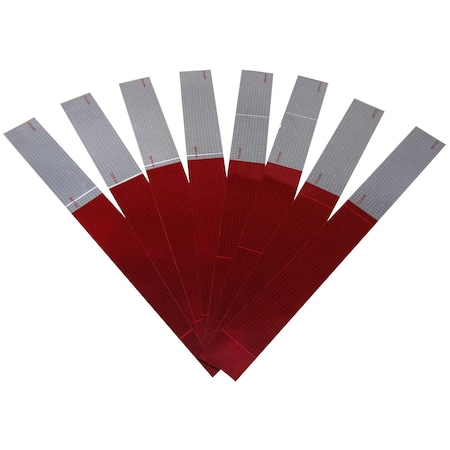 Peterson REFLECTIVE TAPE KIT RED/SILVER 465K